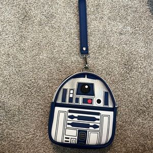 Disney Parks R2-D2 Loungefly Wristlet